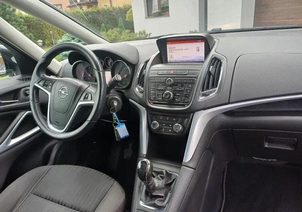 Opel Zafira cena 27900 przebieg: 252000, rok produkcji 2014 z Milanówek małe 92